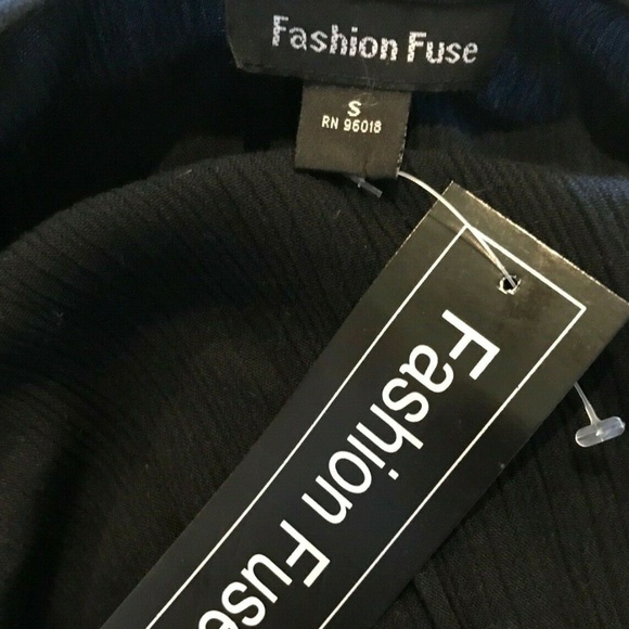 Woman's Boutique Black Swim Suit Cover Up Dress Small New - Picture 6 of 6